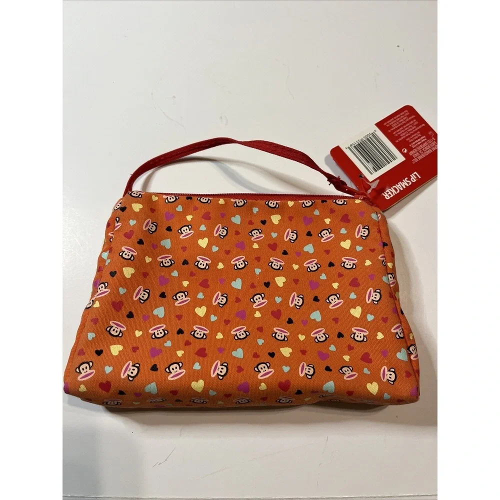 NWT Paul Frank Lip Smacker Cosmetic Pouch 2011 • Bag Only No Lipgloss